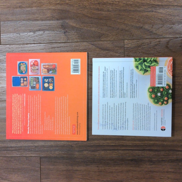 NEW set of 2 Everyday Bento and Cookie Class Fun Cooking Books - Picture 3 of 4